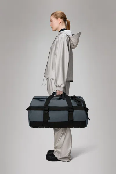 Rains Texel Duffel Bag In Blue