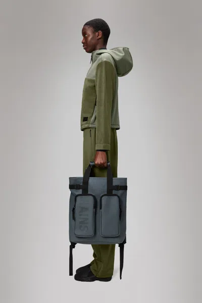 Rains Texel Tote Backpack In Blue