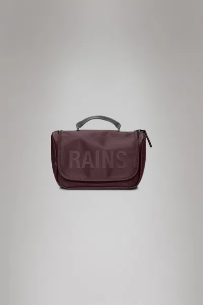 Rains Texel Wash Bag In Gray