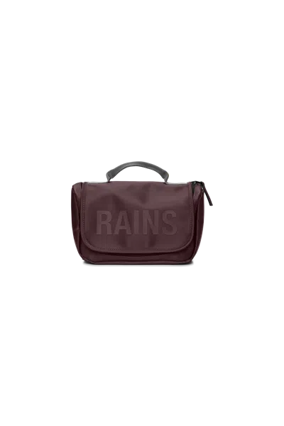 Rains Texel Wash Bag In Gray