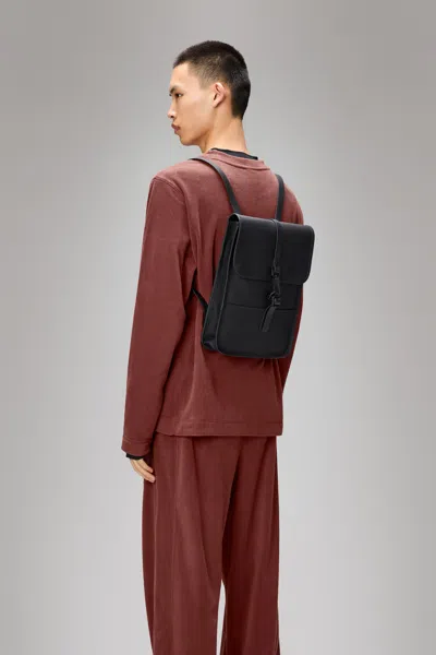 Rains Backpack Micro In Black