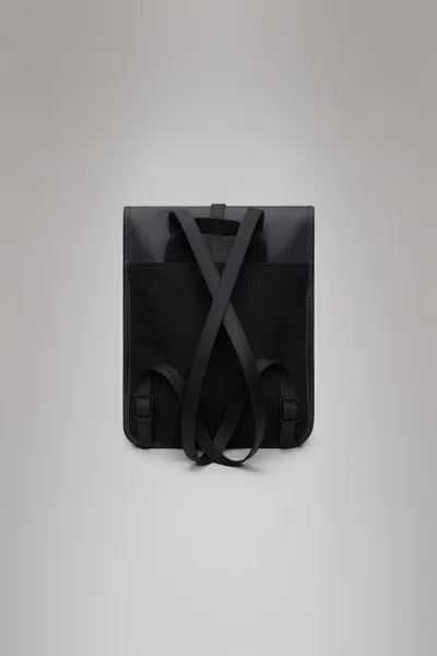 Rains Backpack Micro In Black