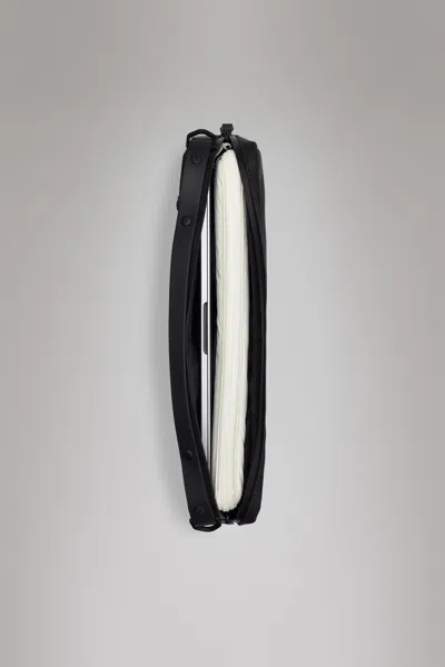 Rains Water Resistant Laptop Bag In Black