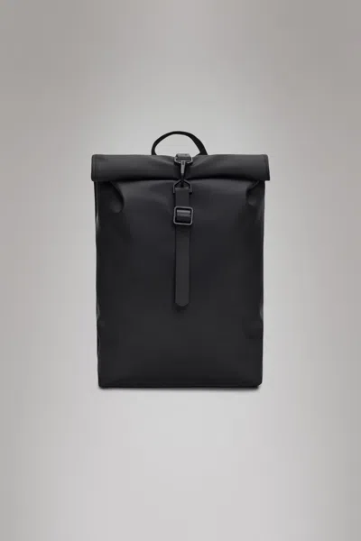 Rains Rolltop Rucksack Mini In Black