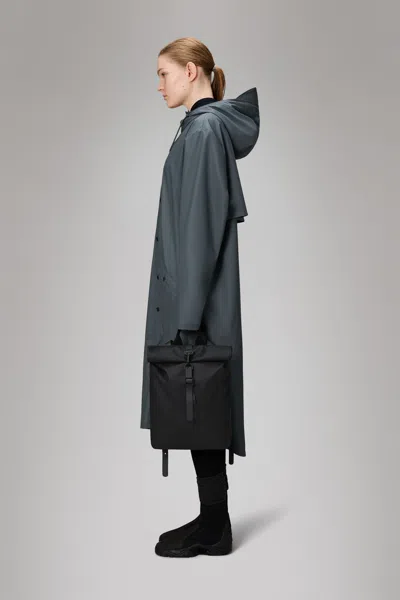 Rains Rolltop Rucksack Mini In Black