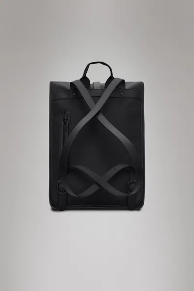 Rains Rolltop Rucksack Mini In Black