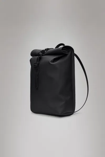 Rains Rolltop Rucksack Mini In Black
