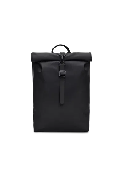 Rains Rolltop Rucksack Mini In Black