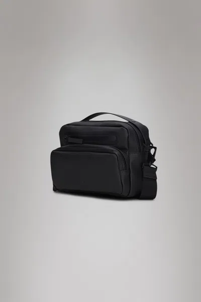 Rains Cargo Box Bag In Black