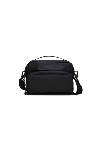 Rains Cargo Box Bag In Black