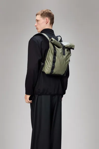 Rains Sibu Rolltop Rucksack Mini In Green