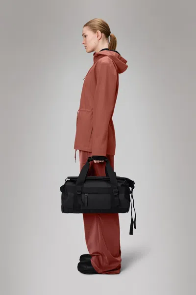 Rains Texel Duffel Bag Mini In Black