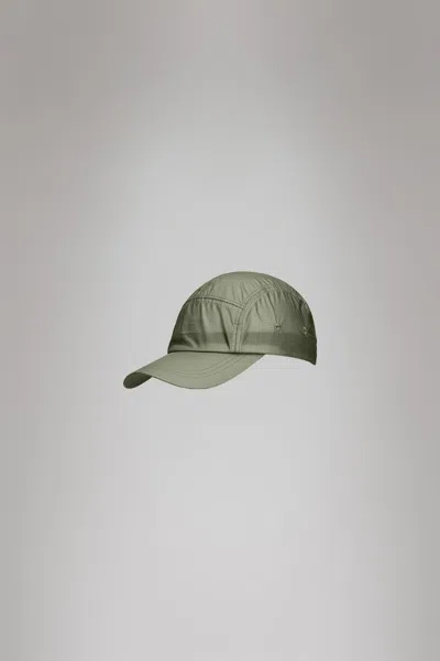 Rains 5 Panel Ripstop Cap In Sand