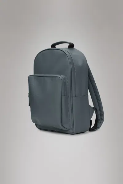 Rains Book Daypack Large Backpack In Blue
