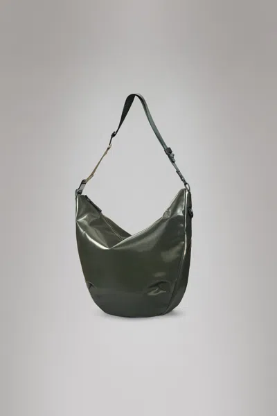 Rains Valera Shoulder Bag Large In Green