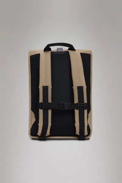 Rains Rolltop Rucksack In Sand