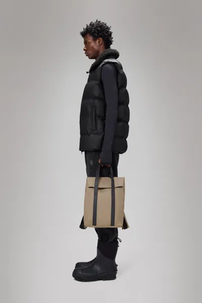 Rains 2 Way Tote Backpack Mini In Sand