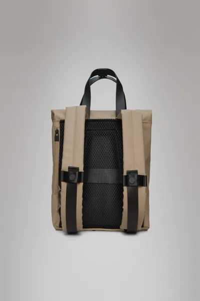 Rains 2 Way Tote Backpack Mini In Sand