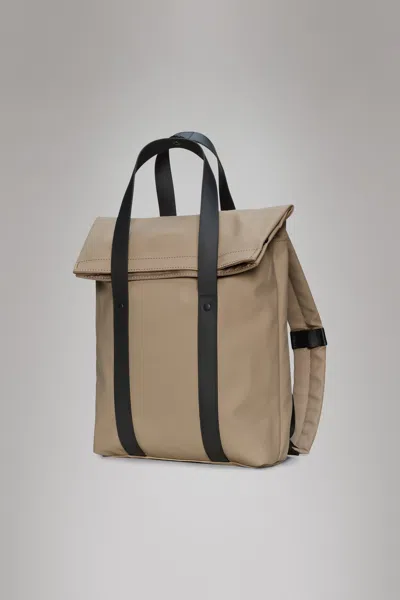 Rains 2 Way Tote Backpack Mini In Sand