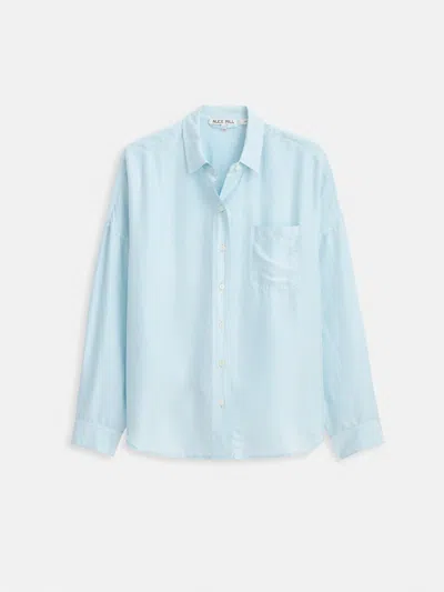 Alex Mill Jo Pocket Shirt In Silk In Animal Print