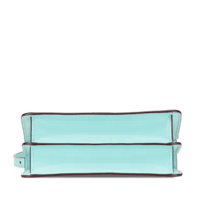 Pre-owned Bvlgari Light Blue Leather Shoulder Bag ()