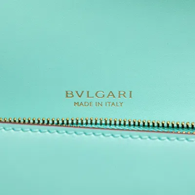 Pre-owned Bvlgari Light Blue Leather Shoulder Bag ()
