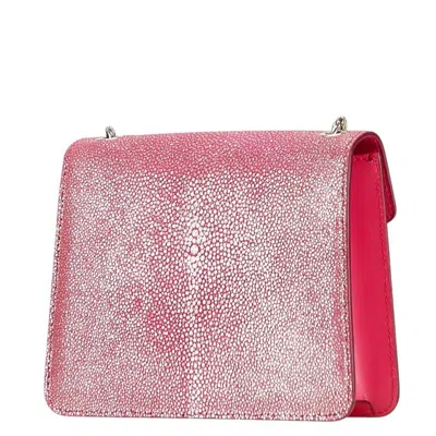 Pre-owned Bvlgari Pink Leather Handbag Shoulder Bag ()