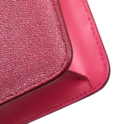 Pre-owned Bvlgari Pink Leather Handbag Shoulder Bag ()