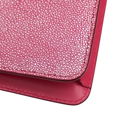 Pre-owned Bvlgari Pink Leather Handbag Shoulder Bag ()