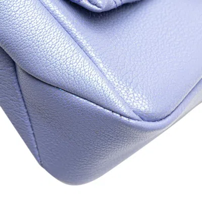 Pre-owned Bvlgari Purple Leather Shoulder Bag ()