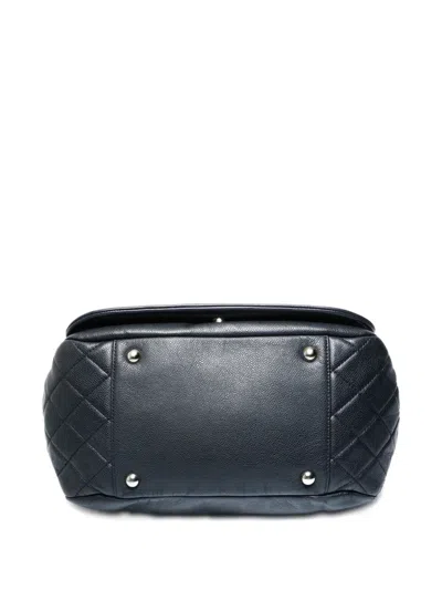 Pre-owned Chanel 2010-2011 Cc Mark Flap Chain Shoulderbag In Black