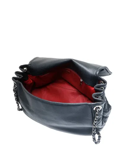 Pre-owned Chanel 2010-2011 Cc Mark Flap Chain Shoulderbag In Black