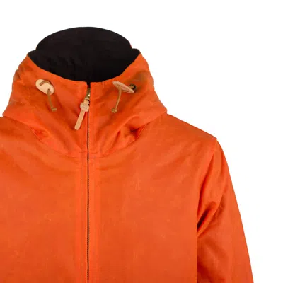 Manifattura Ceccarelli Orange Blazer Coat In Orange