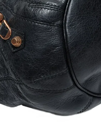 Pre-owned Balenciaga 2000-2020 Pompon Bag In Black