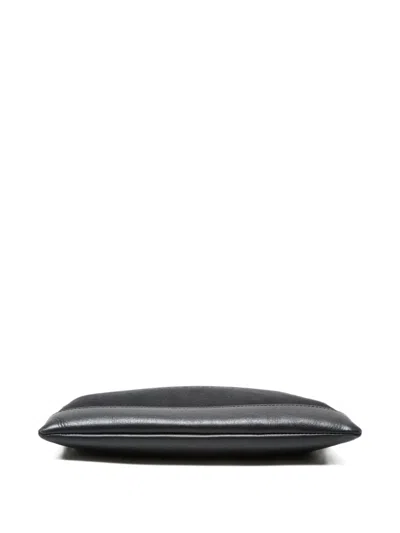Pre-owned Balenciaga 2006-2018 Canvas Clip-on Clutch Bag In Black