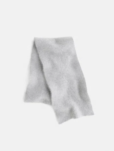 Alex Mill Scarf In Brushed Cashmere In Gray