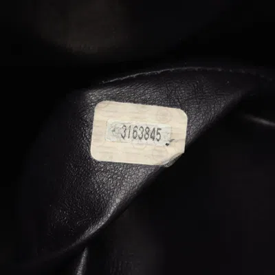 Pre-owned Chanel Black Leather Backpack ()