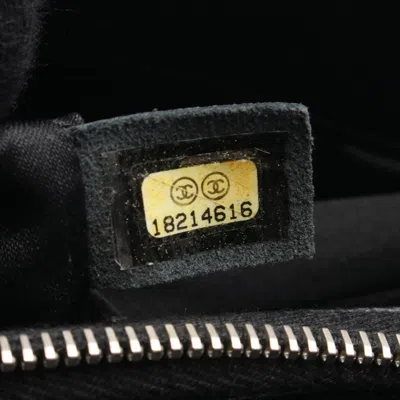 Pre-owned Chanel Black Leather Tote Bag ()