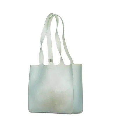 Pre-owned Chanel Green Rubber Shoulder Bag ()