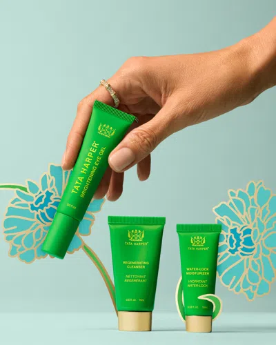 Tata Harper Brighten Up Essentials Set In Multi