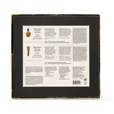 Oribe Côte D'azur Hand Wash & Crème Gift Set (limited Edition) In Multi
