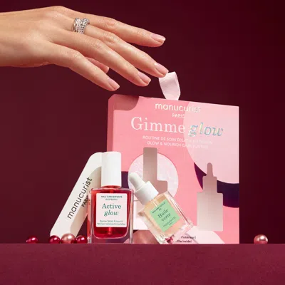 Manucurist Gimme Glow And Nourish Care Routine In Pink