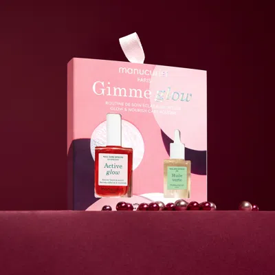 Manucurist Gimme Glow And Nourish Care Routine In Pink