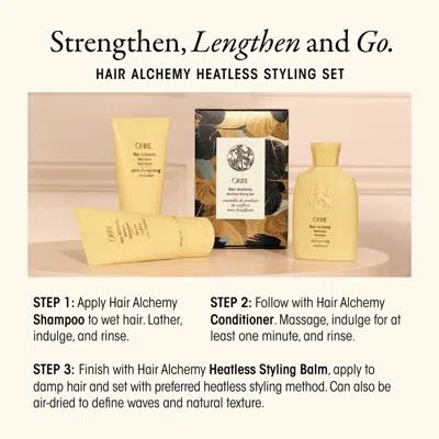 Oribe Hair Alchemy Heatless Styling Gift Set (limited Edition)