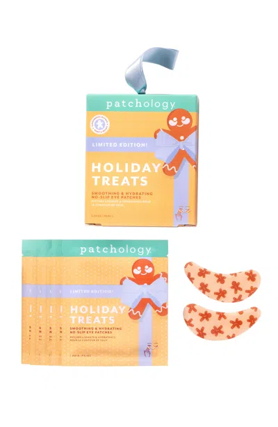 Patchology Holiday Treats Limited Edition Gingerbread Inspired No Slip Eye Patches