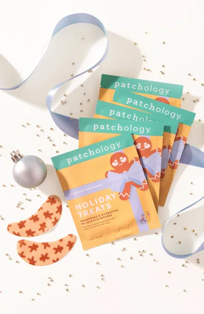 Patchology Holiday Treats Limited Edition Gingerbread Inspired No Slip Eye Patches