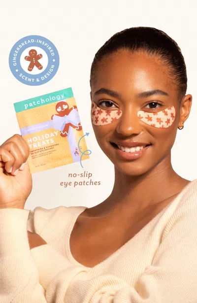 Patchology Holiday Treats Limited Edition Gingerbread Inspired No Slip Eye Patches