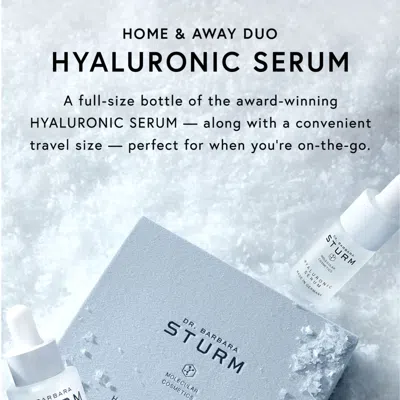 Dr Barbara Sturm Hyaluronic Serum Home & Away Set