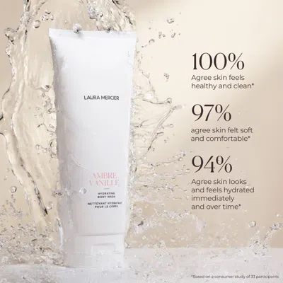 Laura Mercier Hydrating Body Wash Almond Coconut In White