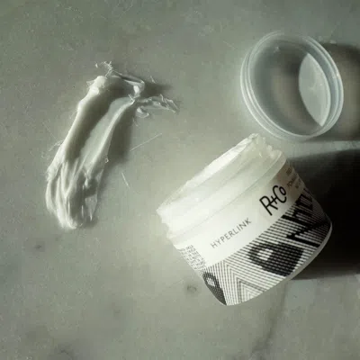 R + Co Hyperlink Fiber Stretch Pomade In White